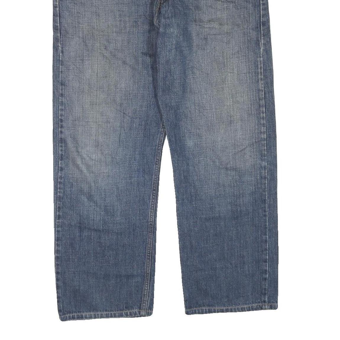 LEVI'S 505 Mens Jeans Blue Regular Straight Denim Medium W38 L30 Classic Fit Zip