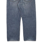 LEVI'S 505 Mens Jeans Blue Regular Straight Denim Medium W38 L30 Classic Fit Zip
