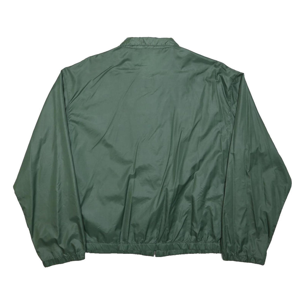 POLO RALPH LAUREN Mens Green Nylon Jacket L Lightweight Pullover Casual Zip