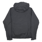 HELLY HANSEN Womens Black & Gold Outdoor Zip Jacket M Polyamide Hooded