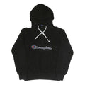 CHAMPION Womens Black Hoodie Fleece ¼ Zip L Warm Comfort Sportswear