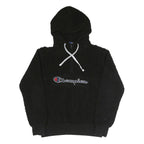 CHAMPION Womens Black Hoodie Fleece ¼ Zip L Warm Comfort Sportswear