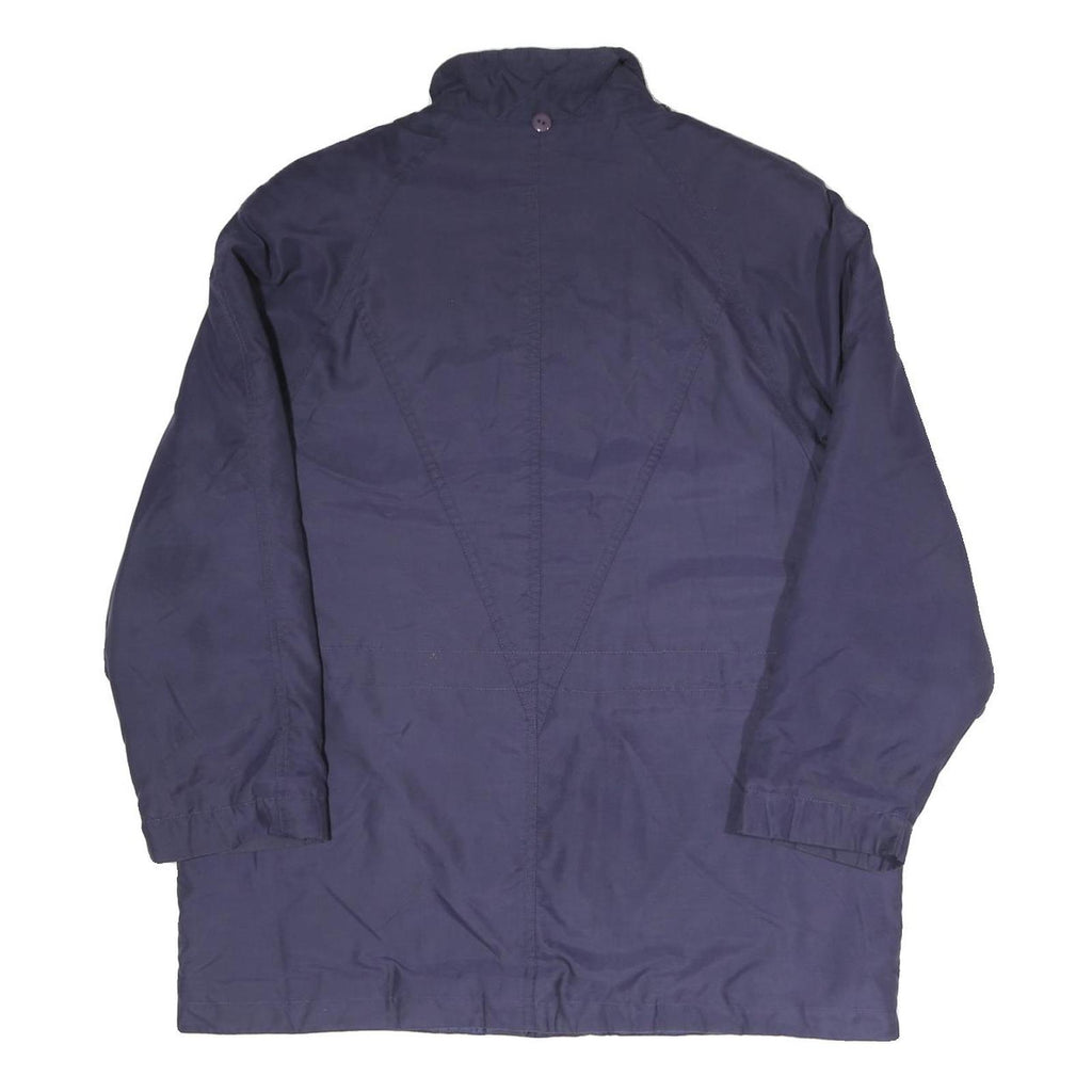 NEWPORT Womens Navy Blue Jacket M Polyester Blend Zip Casual Outerwear