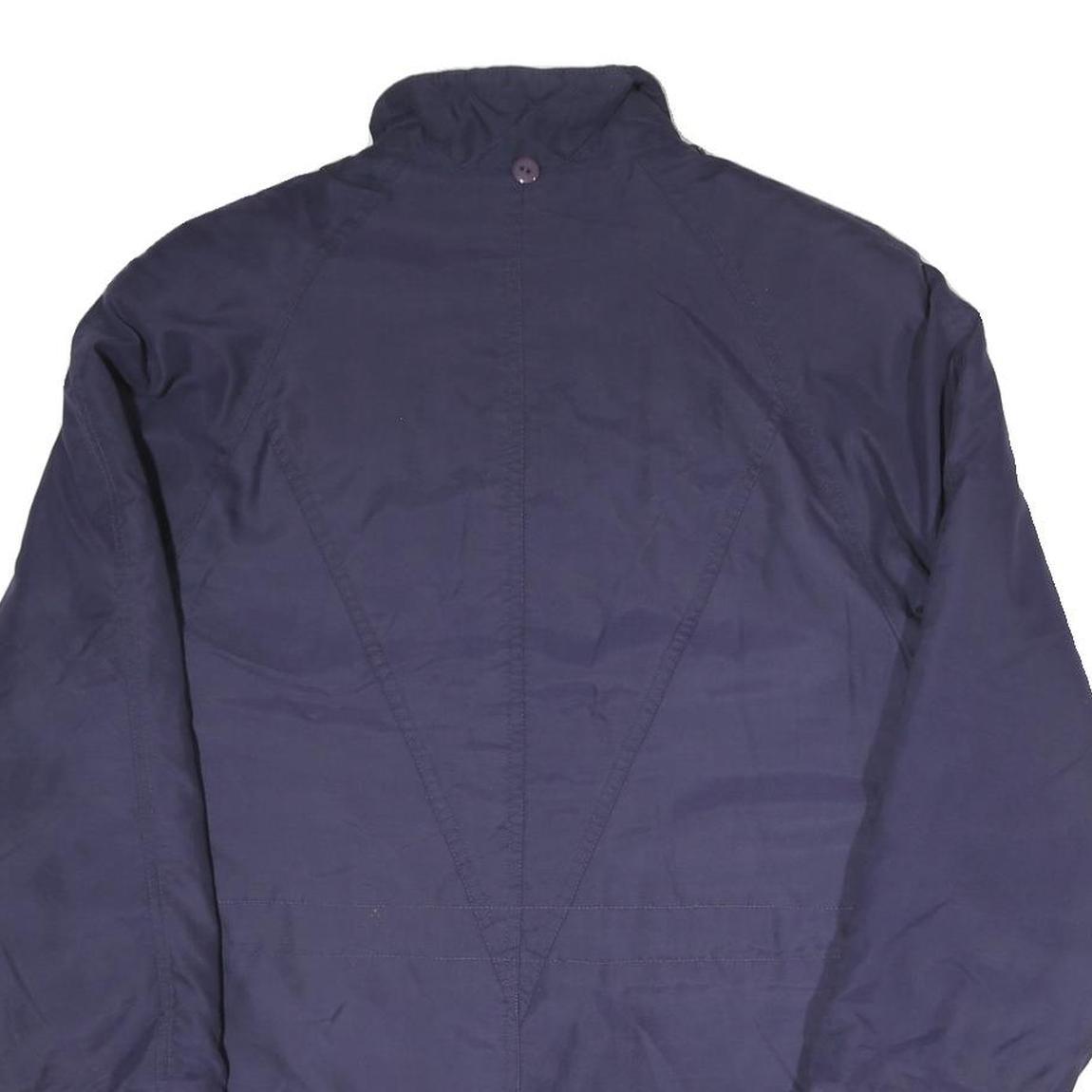 NEWPORT Womens Navy Blue Jacket M Polyester Blend Zip Casual Outerwear