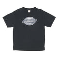 DICKIES Mens Black Graphic T-Shirt L Short Sleeve Crew Neck Cotton Blend