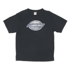 DICKIES Mens Black Graphic T-Shirt L Short Sleeve Crew Neck Cotton Blend