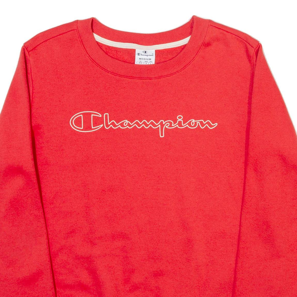 CHAMPION Mens Sweatshirt Red M