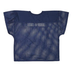 RUSSELL ATHLETIC Mens Navy Blue Wild Cats Graphic T-Shirt XL Short Sleeve V-Neck