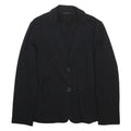 WEEKEND MAX MARA Womens Black Jacket M Woven Button Closure Classic Casual