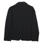WEEKEND MAX MARA Womens Black Jacket M Woven Button Closure Classic Casual