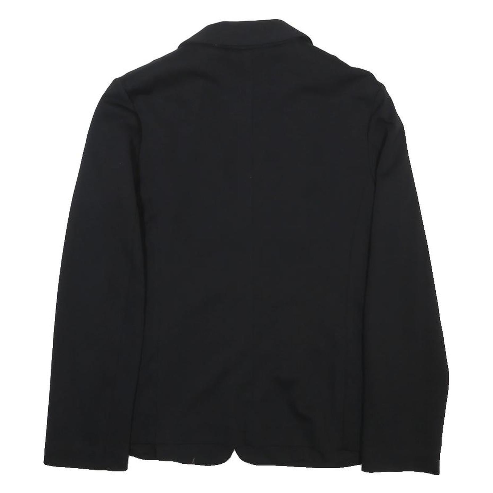 WEEKEND MAX MARA Womens Black Jacket M Woven Button Closure Classic Casual