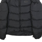 NAPAPIJRI Mens Black S Puffer Jacket Polyamide Zip Borealis Winter Outerwear