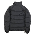 NAPAPIJRI Mens Black S Puffer Jacket Polyamide Zip Borealis Winter Outerwear