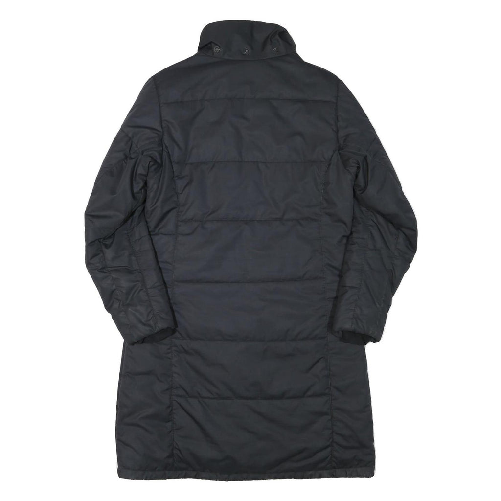 JACK WOLFSKIN Womens Black Quilted Jacket S Polyester Blend Zip Outdoor Warm