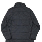 JACK WOLFSKIN Womens Black Quilted Jacket S Polyester Blend Zip Outdoor Warm