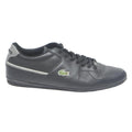 LACOSTE Mens Black Synthetic Trainers UK 7.5 Casual Lightweight Comfortable
