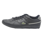 LACOSTE Mens Black Synthetic Trainers UK 7.5 Casual Lightweight Comfortable