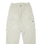 SCHOFFEL Womens Polyester Blend Cream Relaxed Cargo Trousers W28 L28 Outdoor