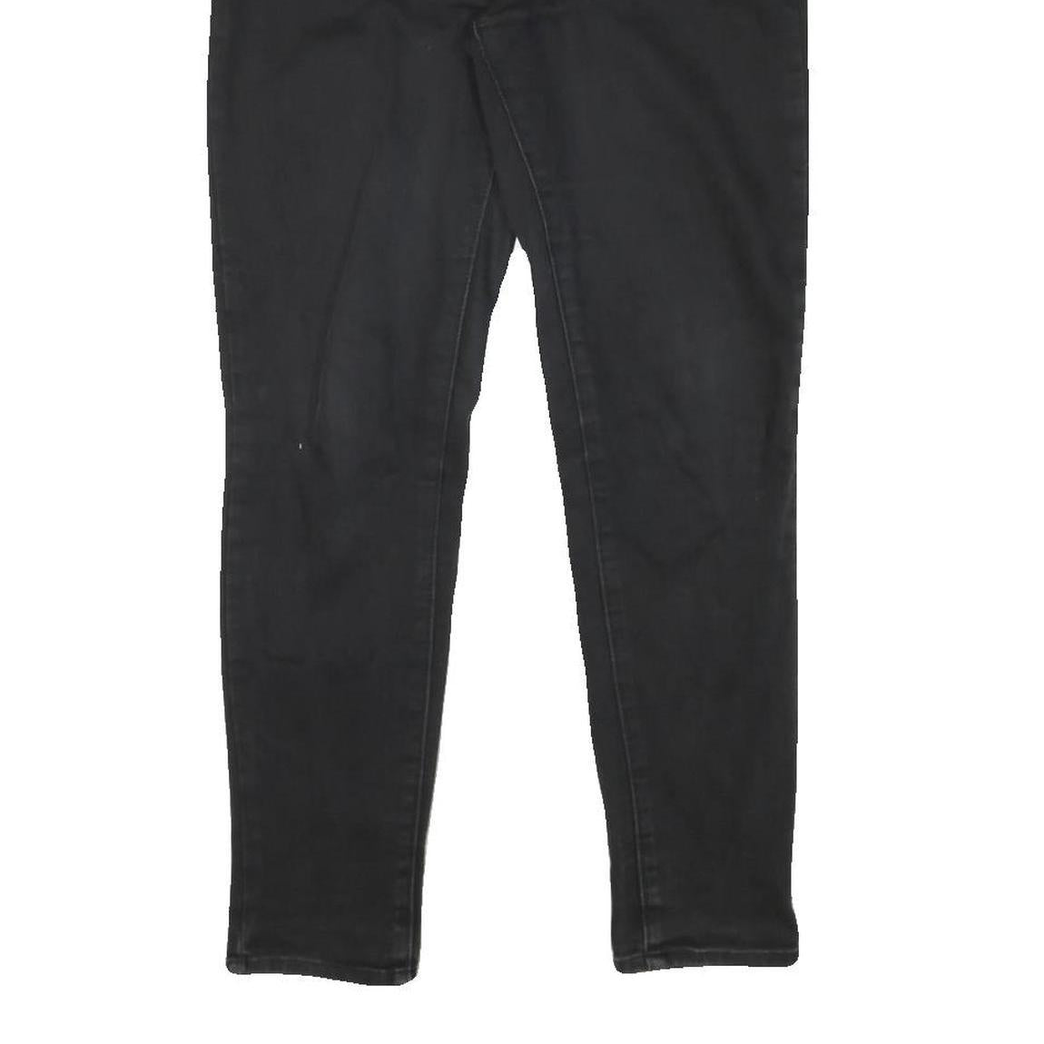 LEVI'S 711 Womens Jeans Black Slim Skinny Denim Medium W28 L28 Stretch