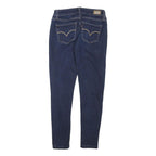 LEVI'S Womens Jeans Blue Slim Skinny Denim W24 L25 Classic Cotton Blend Zip