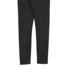 LEVI'S Big E Mens Jeans Black Slim Skinny Denim W32 L32 Classic Zip Closure