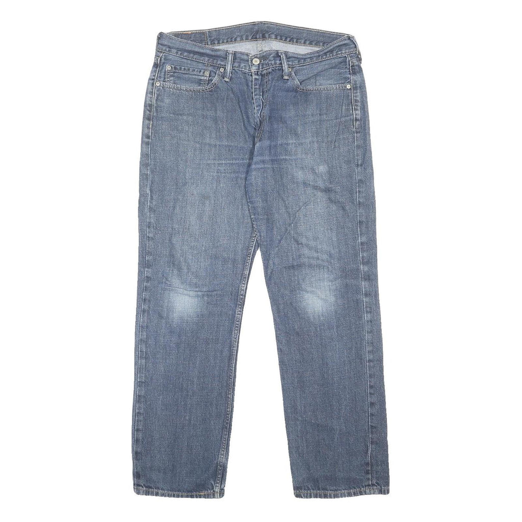 LEVI'S 514 Slim Mens Jeans Blue Slim Straight Denim Medium W36 L32 Classic Fit