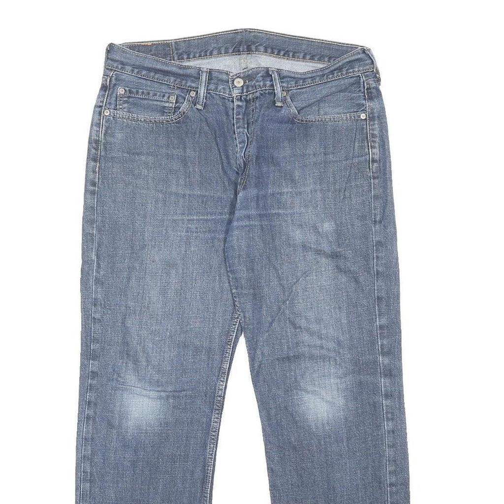 LEVI'S 514 Slim Mens Jeans Blue Slim Straight Denim Medium W36 L32 Classic Fit