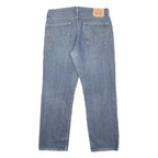 LEVI'S 514 Slim Mens Jeans Blue Slim Straight Denim Medium W36 L32 Classic Fit