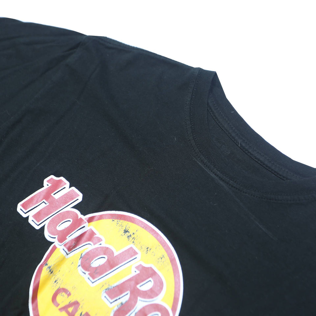 HARD ROCK CAFE Mens Black Gothenburg Graphic T-Shirt XS Short Sleeve Crew Neck