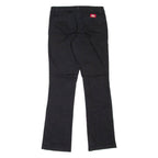DICKIES Workwear Womens Trousers Black Regular Bootcut W28 L30