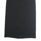 DEVILLE Womens Black Pencil Knee Length Polyester Skirt M Classic Formal Wear