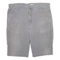 CARHARTT Mens Grey Casual Cotton Blend Relaxed Fit XL W40 Workwear Shorts