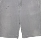 CARHARTT Mens Grey Casual Cotton Blend Relaxed Fit XL W40 Workwear Shorts