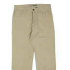 CARHARTT Mens Regular Fit Beige Cotton Blend Trousers W30 L28 Casual Workwear