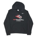 NIKE Mens Black Rev Volleyball Academy Pullover Hoodie 2XL Cotton Blend
