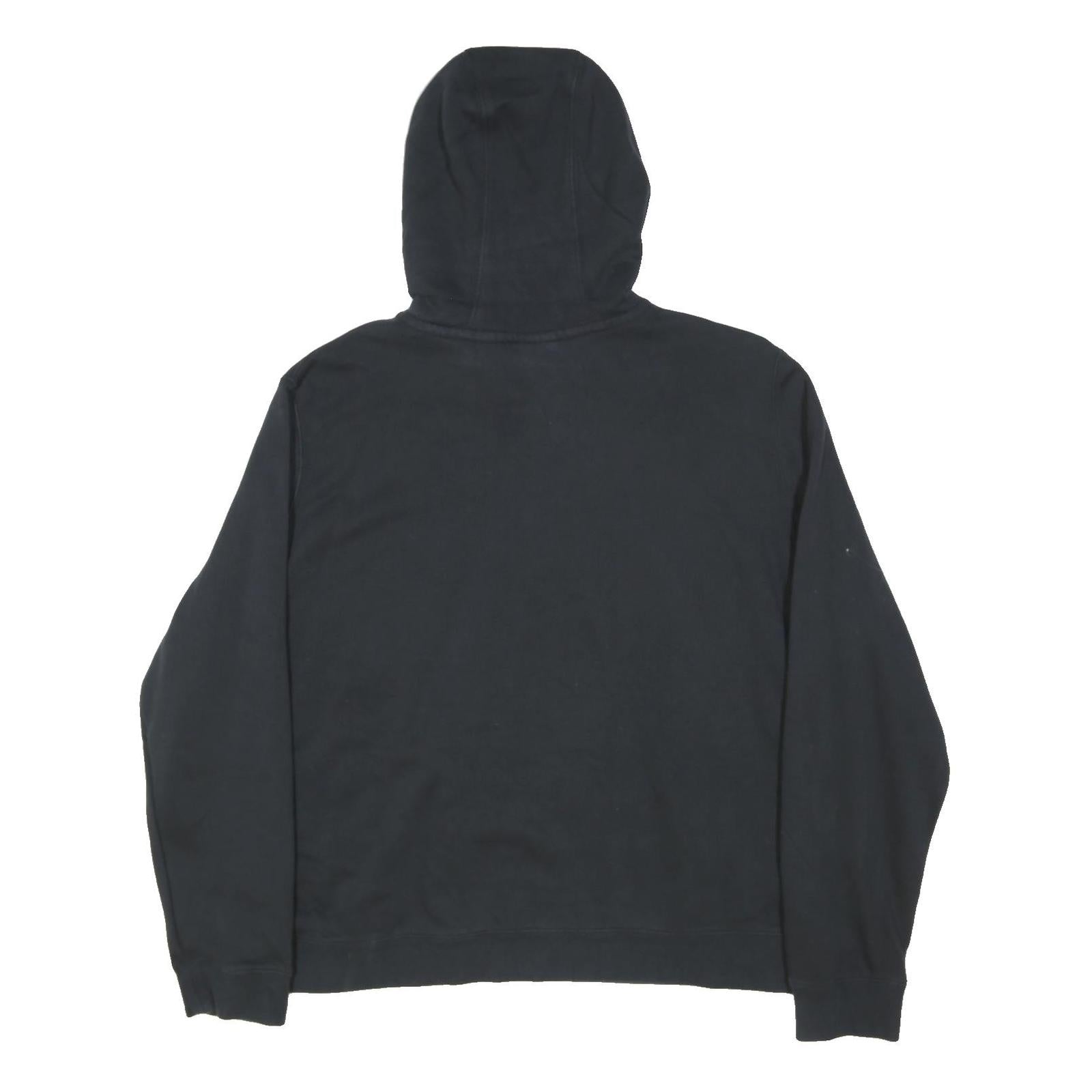 NIKE Mens Black Rev Volleyball Academy Pullover Hoodie 2XL Cotton Blend