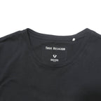 TRUE RELIGION Mens Black XL Graphic T-Shirt Short Sleeve Crew Neck World Tour
