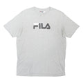 FILA Mens Grey Logo Graphic T-Shirt M Short Sleeve Crew Neck Casual Cotton Blend