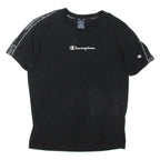 CHAMPION Mens T-Shirt Black XS