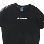 CHAMPION Mens T-Shirt Black XS