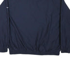 NIKE Mens Navy Blue Pullover Nylon Jacket 2XL Sportswear Casual Lightweight