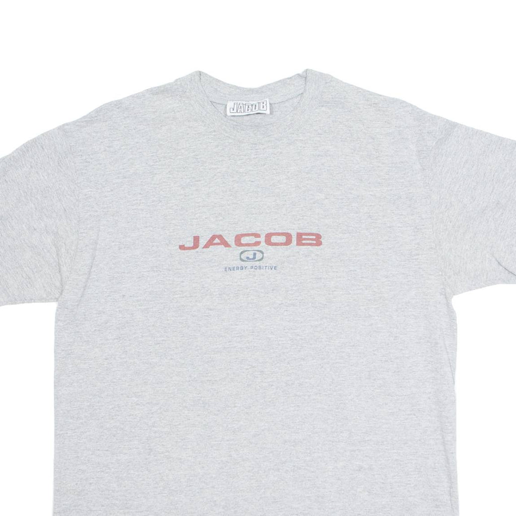 JACOB Mens T-Shirt Grey M