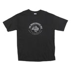 TNT Mens Black Pirate Graphic T-Shirt XL Short Sleeve Crew Neck Cotton Blend