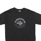 TNT Mens Black Pirate Graphic T-Shirt XL Short Sleeve Crew Neck Cotton Blend