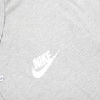 NIKE Mens Grey Short Sleeve Plain Polo Shirt S Cotton Classic Sportswear