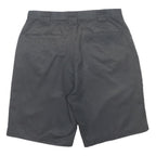 NIKE Mens Shorts Black Casual Plain M W32 Polyester Blend Comfortable