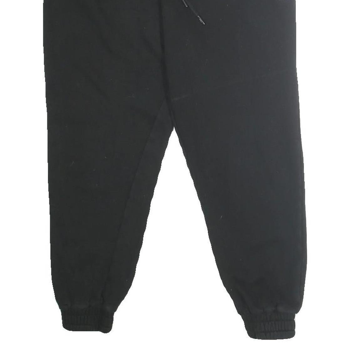 FILA Mens Joggers Black L W33 L26 Slim Tapered Cotton Blend Casualwear