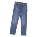 LEVI'S 514 Slim Mens Jeans Blue Denim Slim Straight Denim Medium W29 L27 Casual