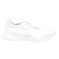 PUMA Mens Low Top Trainers White Synthetic UK 9 Lightweight Running Gym