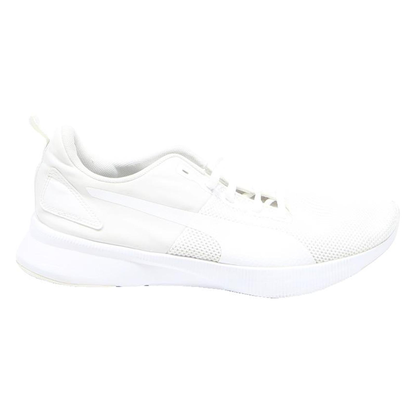 PUMA Mens Low Top Trainers White Synthetic UK 9 Lightweight Running Gym